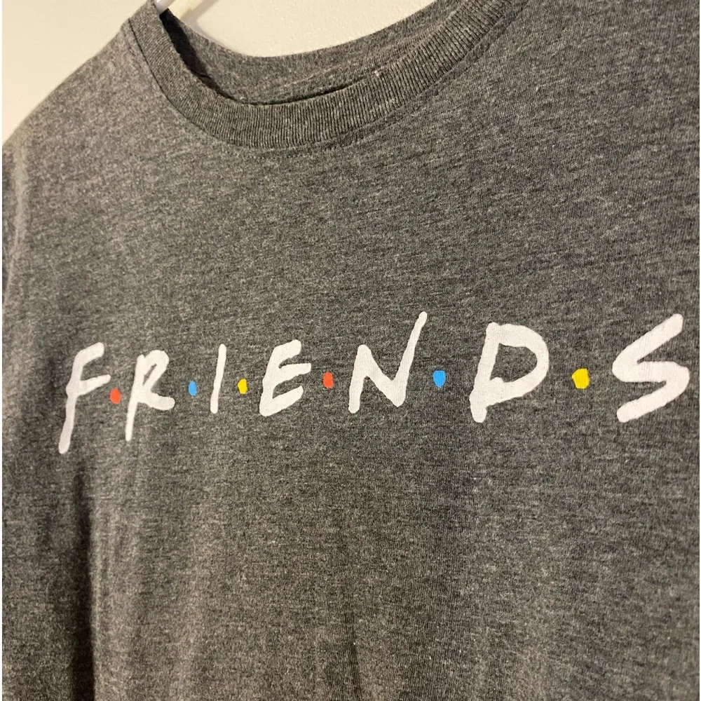 Friends the tv series cropped short sleeve crew neck tee crop top - Picture 2 of 4